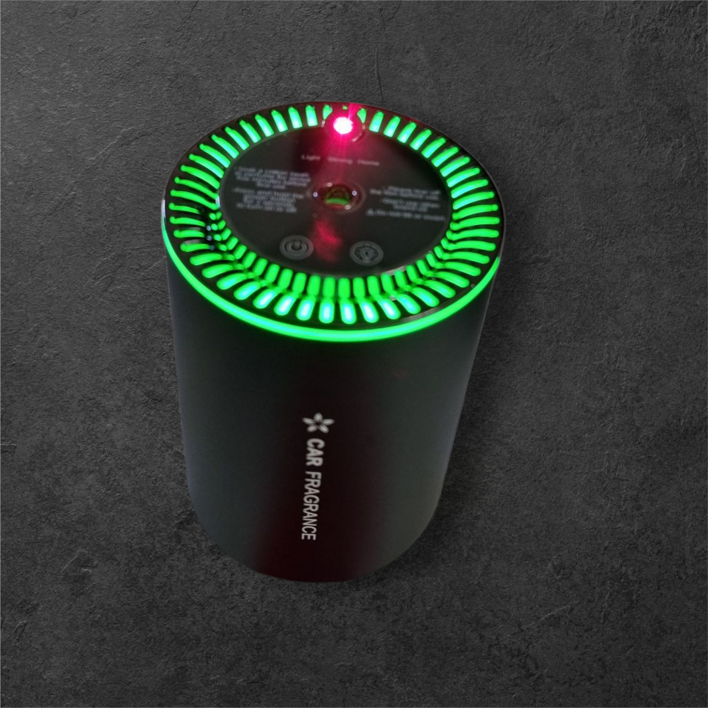 AI Auto Lufterfrischer mit 50ml Parfüms Auto Elektrischer Duft, Ultraschall-Zerstäuber, Intelligente 3 Modi, Auto EIN-/Ausschalten, Eingebauter Akku, Auto Aroma Diffusor Hält 5 Monate