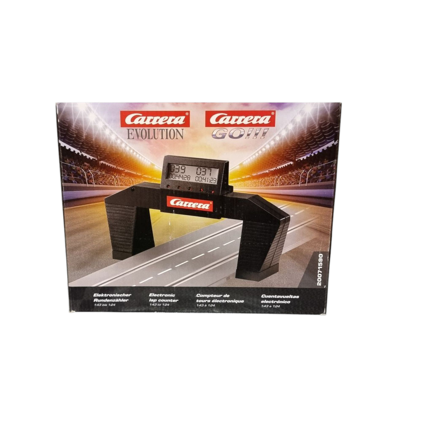 đ Carrera Elektronischer RundenzĂ€hler â fĂŒr GO!!! & EVOLUTION Rennbahnen