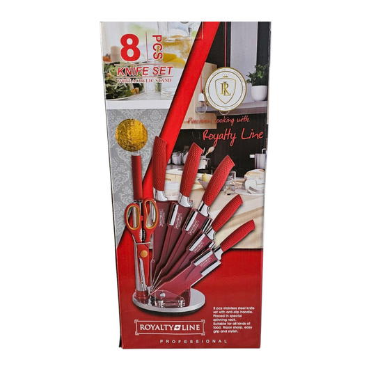 KNIFE SET 8 PCS Messer Block