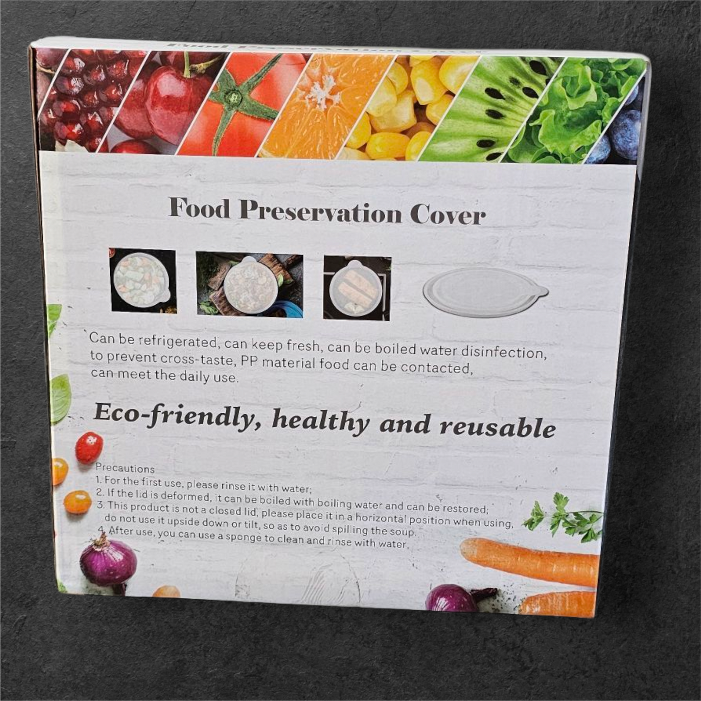 Food Perservation Cover 3PCS 16 cm+18 cm+20cm Stop Time Keep Fresh
