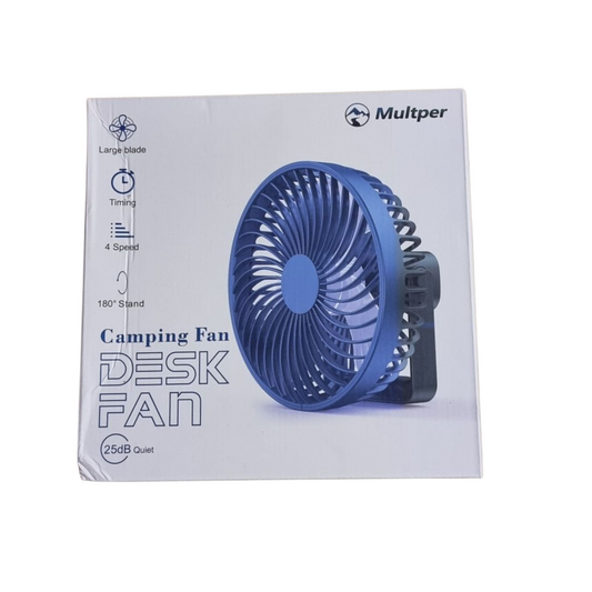 Camping Fan / Tischventilator – Frische Luft, wo immer du bist
